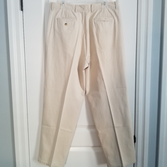 Creme-White Dress Pants - Picture 3 of 5